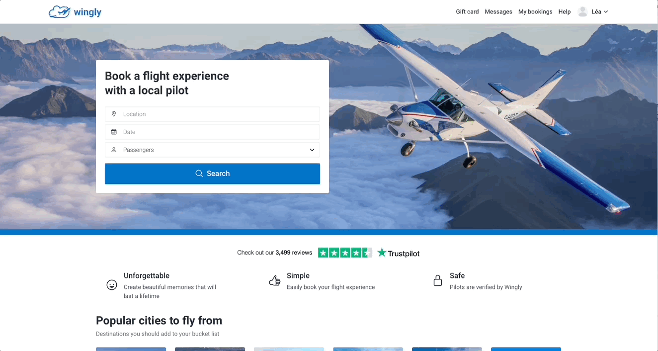 How another pilot can take over my flight